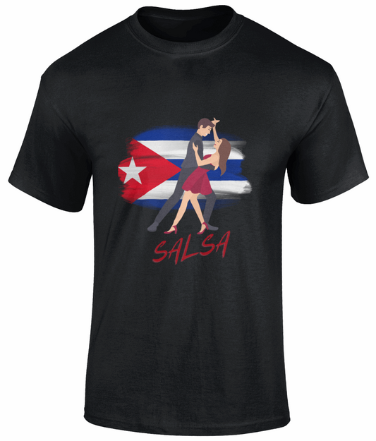 100% Cotton Cuban Salsa T-Shirt