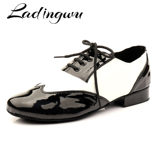 Men's Genuine Leather Latin Dance Shoes